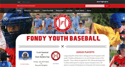 Desktop Screenshot of fdlyouthbaseball.com
